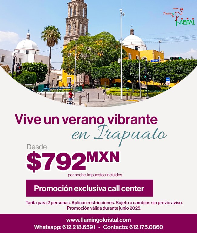 Oferta de verano Hospedaje Hotle Flamingo Kristal