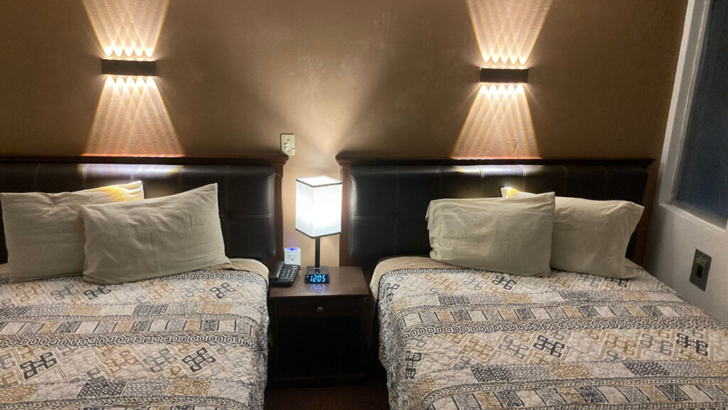 Habitación doble, Hospedaje Hotel Flamingo Kristal, Hotel en Irapuato Guanajuato